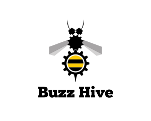 Bee Gears Sting logo design