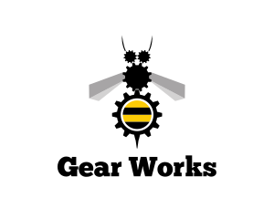 Bee Gears Sting logo design