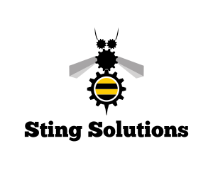 Bee Gears Sting logo design