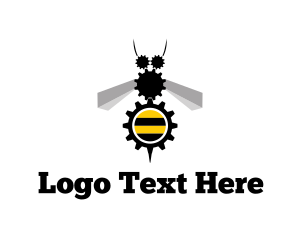 Gear - Bee Gears Sting logo design