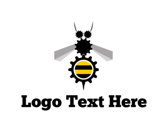 Bee Gears Sting logo design