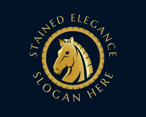 Elegant Horse Mane logo design