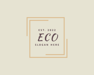 Clothing Line - Elegant Luxury Square logo design