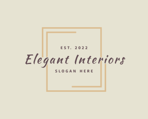 Elegant Luxury Square logo design