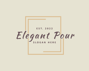 Elegant Luxury Square logo design