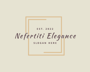 Elegant Luxury Square logo design