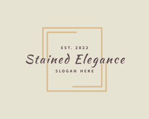 Elegant Luxury Square logo design