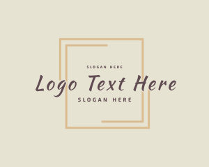 Elegant Luxury Square Logo