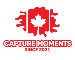 Canada Geography Flag logo design