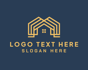 Mortgage - Apartment Home Realtor logo design