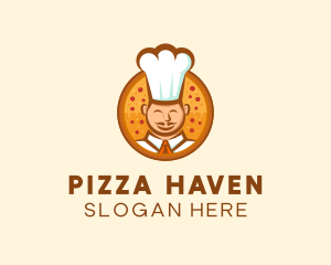 Pizzeria - Chef Pizza Restaurant logo design