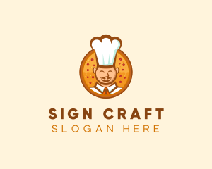 Chef Pizza Restaurant  logo design