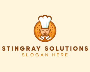 Chef Pizza Restaurant  logo design