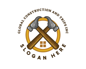 Hammer Construction Renovation logo design