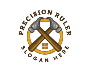 Hammer Construction Renovation logo design