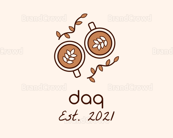 Organic Coffee Cups Logo