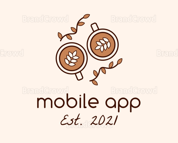 Organic Coffee Cups Logo