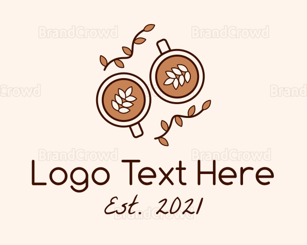 Organic Coffee Cups Logo