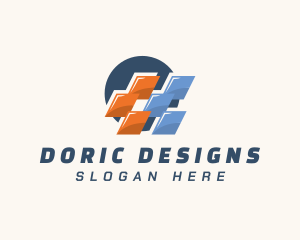 Interior Design Floor logo design