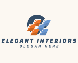 Interior Design Floor logo design