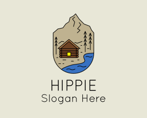 Nature Cabin Travel logo design