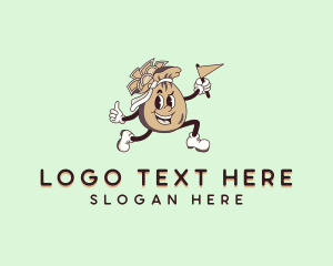 Lender - Money Bag Savings logo design