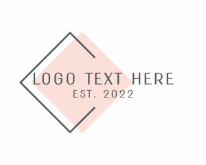 Aesthetic - Elegant Fashion Boutique logo design