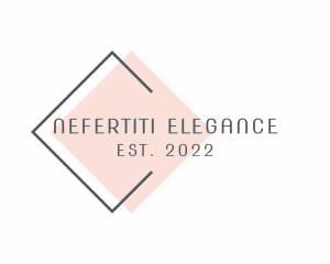 Elegant Fashion Boutique logo design