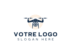 Drone Surveillance Camera Logo