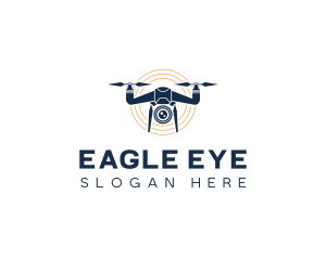 Surveillance - Drone Surveillance Camera logo design