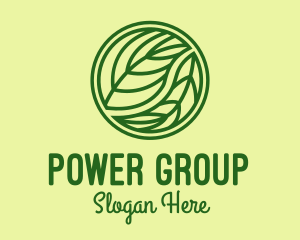 Gardening - Organic Green Leaf logo design