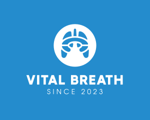 Breathing - Medical Respiratory Lungs logo design