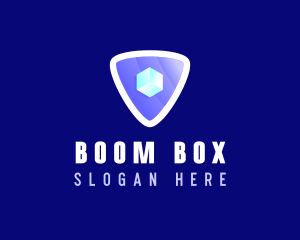 Cyber Security Box logo design