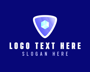 Box - Cyber Security Box logo design