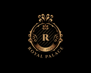 Royalty Luxury Ornament logo design