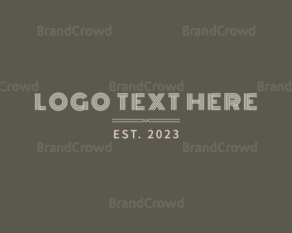 Elegant Premium Classic Brand Logo