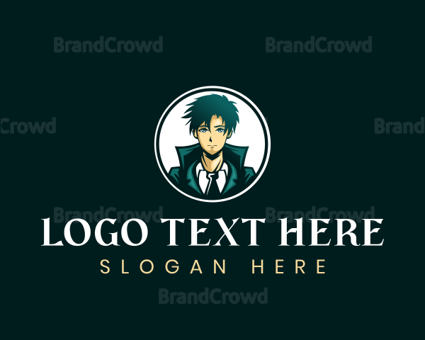 Anime Comics Character Logo