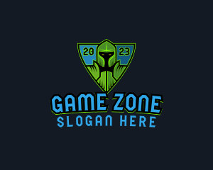 Neon - Gamer Knight Crusader logo design