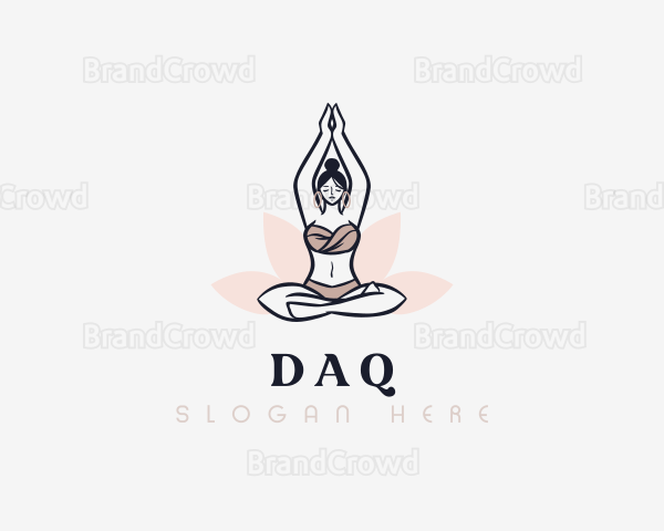 Lotus Meditation Wellness Logo