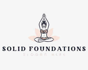 Lotus Meditation Wellness Logo