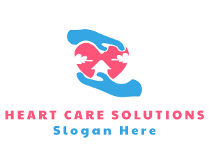 Hand Shelter Charity logo design