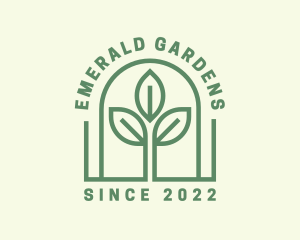 Organic Seedling Garden logo design