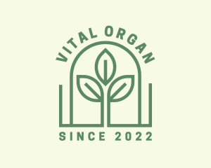 Organic Seedling Garden logo design