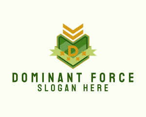 Army Insignia Military logo design