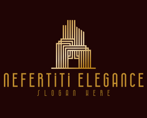 Elegant Tower Architecture logo design