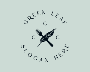 Vegan - Vegan Food Restaurant logo design
