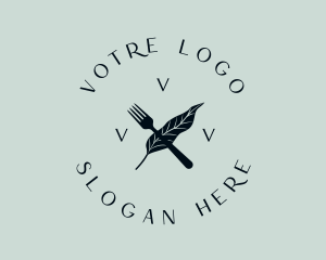 Restaurant - Vegan Food Restaurant logo design