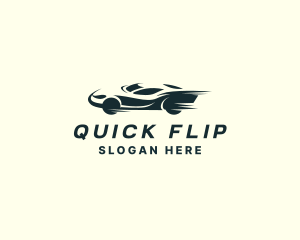 Fast Racing Car  logo design