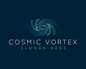 Vortex - Abstract Wave Vortex logo design