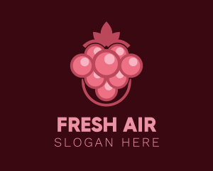 Bubblegum Grape Raisin logo design